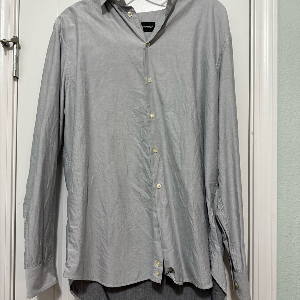Emporio Armani Light Gray Shirt